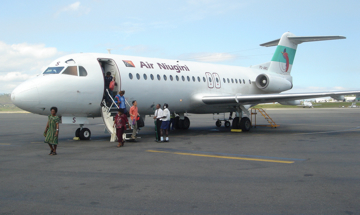 Air Nuigini at Port
Moresby Airport
